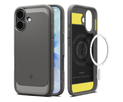 Etui do telefonów SPIGEN Rugged Armor Mag Magsafe do Iphone 17 Grey 8800283315004